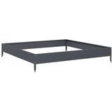  Povišena vrtna gredica antracit 100 x 100 x 18,5 cm od čelika | shoptok.hr