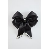 Trendyol black Girl Pearl Detailed Ribbon School Buckle | ePonuda.com