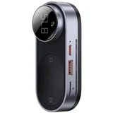 Baseus solar car wireless MP3 player / transmiter FM / Bluetooth 5.0 700mAh / TF / USB / AUX black CDMP000001