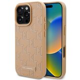 Karl Lagerfeld USNJEN OVITEK MONOGRAM ZA MAGSAFE ZA IPHONE 16 PRO BEŽ, (21898413) | Shoptok.si