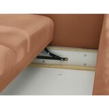 Bobochic Paris Narančasta sklopiva/s prostorom za odlaganje sofa 265 cm Ezechiel – | shoptok.hr