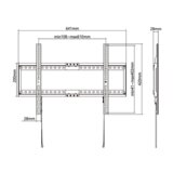 Stell zidni nosač SLIM 37" - 80" SHO 5210 | shoptok.hr