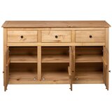  Komoda od masivne borovine 135 x 40 x 80 cm asortiman Panama | shoptok.hr