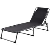 Olimp Sport Baštenska ležaljka Bexi crna | ePonuda.com