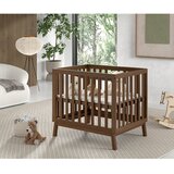 Vipack Smeđi putni krevetić od masivnog bora 95x75 cm Sezane &amp;ndash; Slike