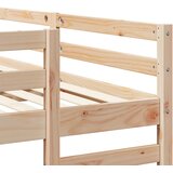 Trokatni krevet Smeđa 160 x 200 cm Čvrsto borovo drvo | shoptok.hr