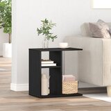 vidaXL Bočni stol Crni hrast Drvo 50 x 30 x 50 cm Pohrana Krajnji stol | shoptok.hr