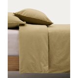 Kave Home Rumena/zelena posteljnina za zakonsko posteljo/podaljšana iz bombažnega perkala 240x220 cm Sifinia – | Shoptok.si