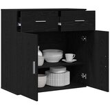  Kreveta s ladicama Crni hrast 78 x 38 x 80 cm Konstruirano drvo | shoptok.hr