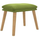  Stolček za noge svetlo zelen 45x29,5x35 cm žamet, (20983767) | Shoptok.si