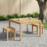  Stolić za kavu Bijela 80 x 80,5 x 45 cm Čvrsto drvo akacije | shoptok.hr