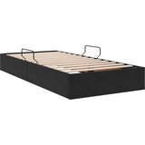  Krevet s od storage s uzglavljem Crna 90 x 190 cm Baršun | shoptok.hr