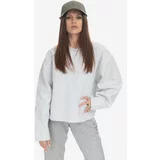 Adidas Pulover Essentials Short Sweater ženski, siva barva