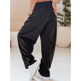 DStreet Spodnie damskie dresowe wide leg DRESMOOD PREMIUM czarne | shoptok.hr
