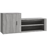 Maison Chic Omarica za obutev - Kopa za čevlje siva sonoma 130x35x54 cm inženirski les, (21777430) Cene