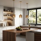 Luster na lanku LIAH 1xE27/15W/230V zlatna/dimljeno-smeđa | Eponuda.com