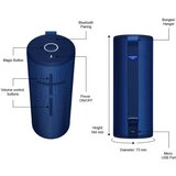 Ultimate Ears Boom 3 Lagoon plavi Bluetooth zvučnik | ePonuda.com
