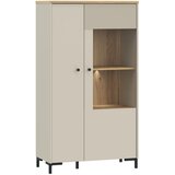 Hom`in VITRINA, barve hrasta, peščene barve | Shoptok.si