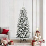  Umjetno božićno drvce Bijela 210 cm PVC, plastika, čelik i PE | shoptok.hr