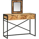  Toaletni stol Smeđa 100 x 40 x 120 cm Čvrsto drvo akacije | Eponuda.ba