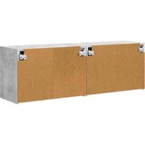TV zidni ormar Zidne 2 pcs Betonski sivi 59,5 x 31 x 40 cm | shoptok.hr