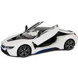  Licencirani auto na daljinsko upravljanje BMW i8 Rastar 1:14 s automatskim vratima - bijeli | shoptok.hr