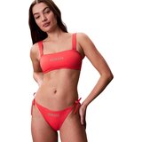 Calvin Klein Jeans Kopalke ločene SIDE TIE BOTTOM LV00Q61220 Oranžna Cene