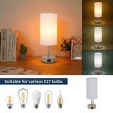  Brilagi - Stona lampa sa USB priključkom TABLON 1xE27/25W/230V bež/bela | Eponuda.com