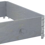  Paletni okvir siv 120x80 cm trdna borovina, (22156669) | Shoptok.si