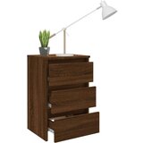  Noćni ormarići 2 kom smeđi hrast 40x35x62 5cm konstruirano drvo | shoptok.hr