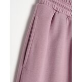 Sinsay Wide leg comfort hlače od fleece tkanine Active Slike