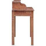  Pisaći stol s ladicama 90 x 50 x 101 cm masivno drvo mahagonija | shoptok.hr