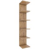 MID.YOU Stenski Regal Lazas, Hrast Cene