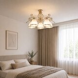 Brilagi LED plafonski luster ANTICO 5xE27/60W/230V 3000K bela patina | Eponuda.com