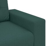 SOFA 2 kom. Tamnozelena Platnasta tkanina Slike