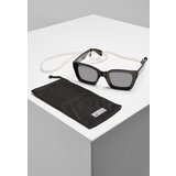 Urban Classics Accessoires Sunglasses Poros With chain black/black Cene