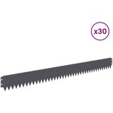  Ograda oko Travnjaka 30 pcs 103 x 10 cm Čelik Antracit | Eponuda.ba