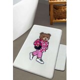 Lessentiel Maison Set tepiha za kupatilo Boss Bear, bijela | Eponuda.ba