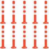 vidaXL Stupovi za kontrolu prometa 10 kom 75 cm PE | shoptok.hr