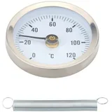 63mm nerjaveče bimetalno merilo temperature za BBQ in pečico, (5000203075)