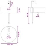  Set ormarića za kupaonicu 3 kom. Bijela 49 x 44 5 x 65 cm - Bijela | shoptok.hr