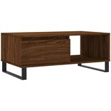  Stolić za kavu smeđa boja hrasta 90x50x36,5cm konstruirano drvo | shoptok.hr