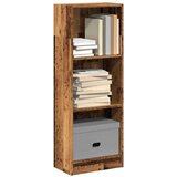 vidaXL Knjižna omara starinski les 40x24x109 cm inženirski les Cene