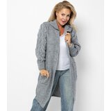 Pri Cardigan Long Chunky Braid Wool Sweater | shoptok.hr