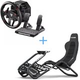 Playseat BUNDLE - THRUSTMASTER T598 PC/PS4/PS5 + TROPHY - BLACK Cene