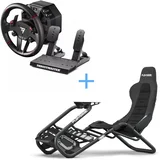 BUNDLE - THRUSTMASTER T598 PC/PS4/PS5 + TROPHY - BLACK