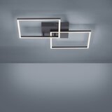 LEUCHTEN DIREKT 14141-18 - LED prigušiva svetiljka IVEN 2xLED/14W/230V + daljinski upravljač | Eponuda.com