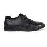 Shelvt Men's black shoes with fur padded | Shoptok.si