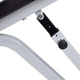 vidaXL Vadbena klop s kompletom uteži in palic 60,5 kg | Shoptok.si