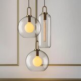 Toolight stropna viseća svjetiljka staklena cijev APP631-1CP | shoptok.hr